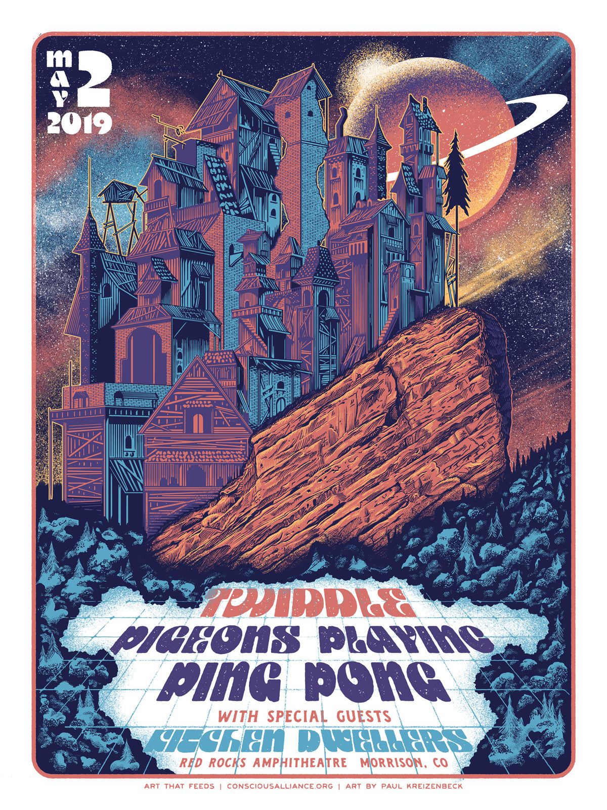Twiddle, Pigeons Playing Ping Pong, Kitchen Dwellers