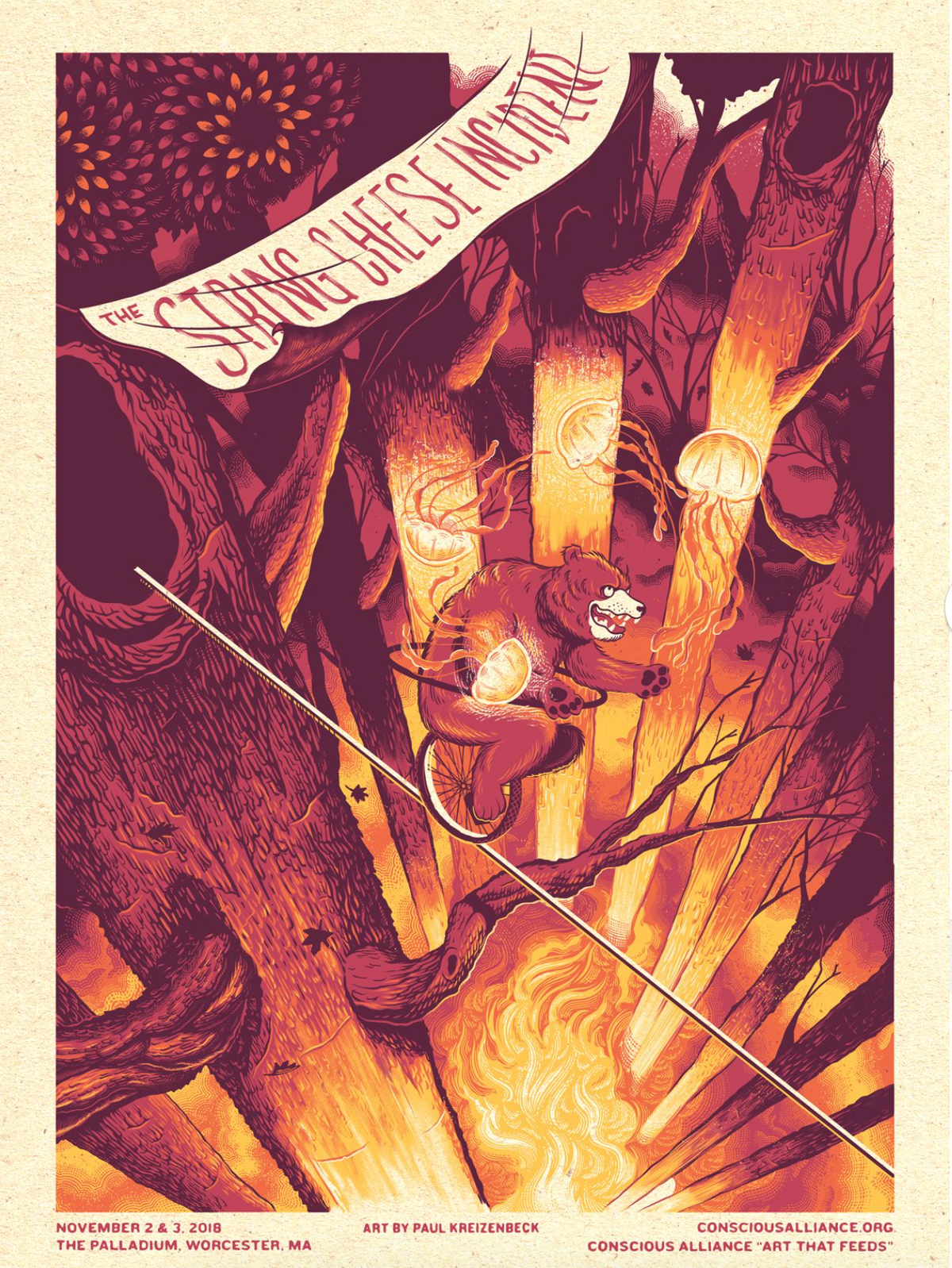 The String Cheese Incident Worcester - 2018