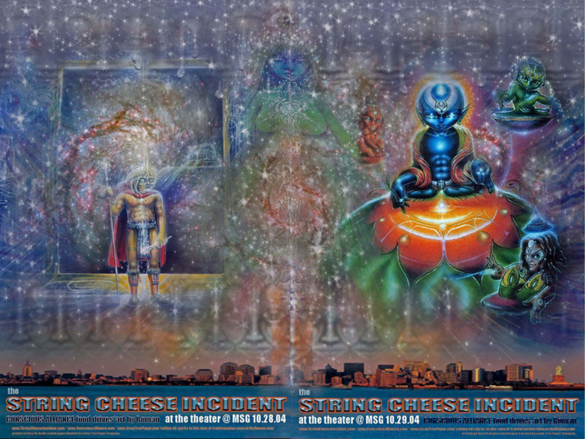 The String Cheese Incident - New York City 2004 (2 Panel)