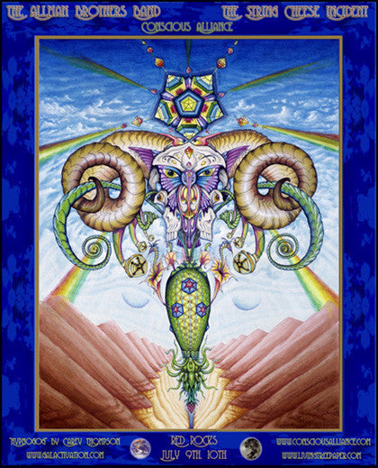 Allman Brothers Band and String Cheese Incident - Red Rocks Amphitheatre 2004