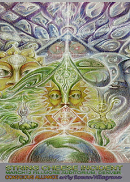 The String Cheese Incident Denver - 2004 (3 Panel)