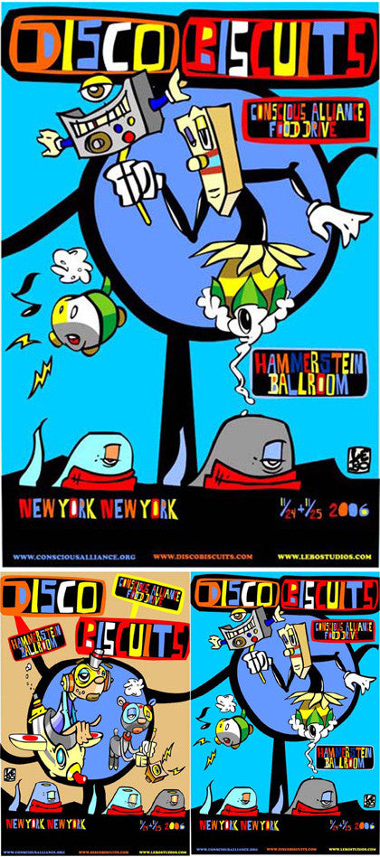 Disco Biscuits - NYC 2006 (2 Panel)
