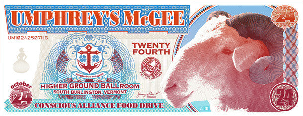 Umphrey's McGee South Burlington - 2007 (2 Panel)
