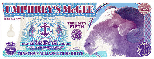Umphrey's McGee South Burlington - 2007 (2 Panel)