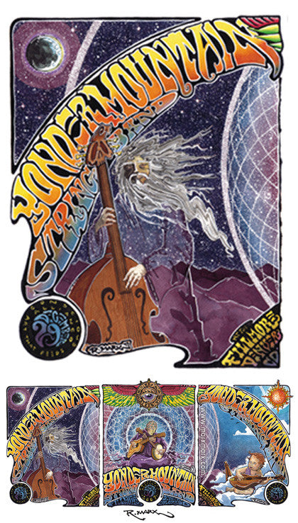 Yonder Mountain String Band Denver - 2007 (3 Panel)