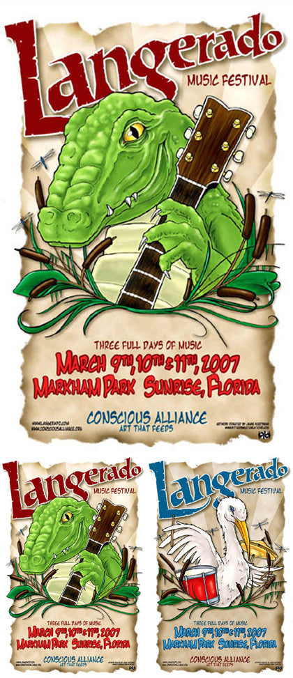 Langerado Music Festival - 2007 (2 Panel)