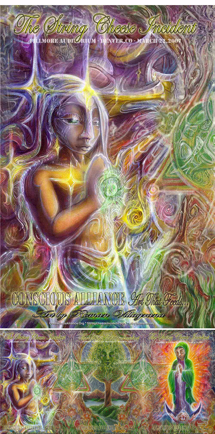 String Cheese Incident Denver - 2007 (3 Panel)