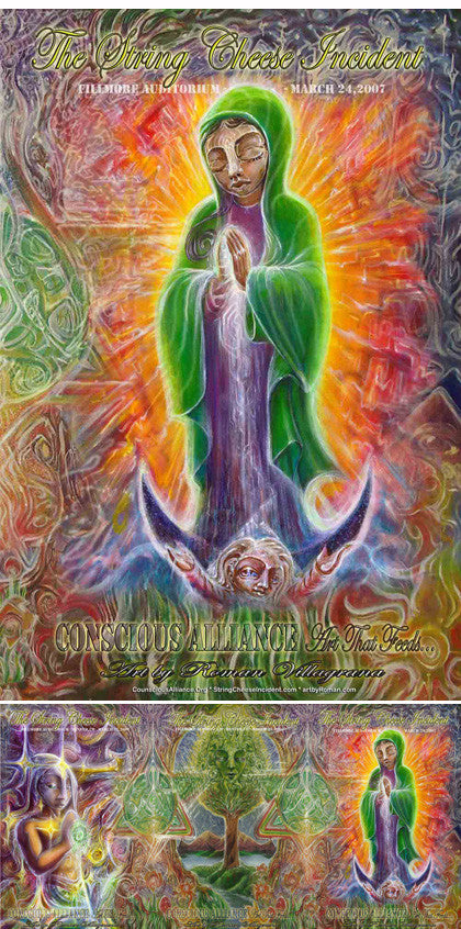 The String Cheese Incident Denver - 2007 (3 Panel)