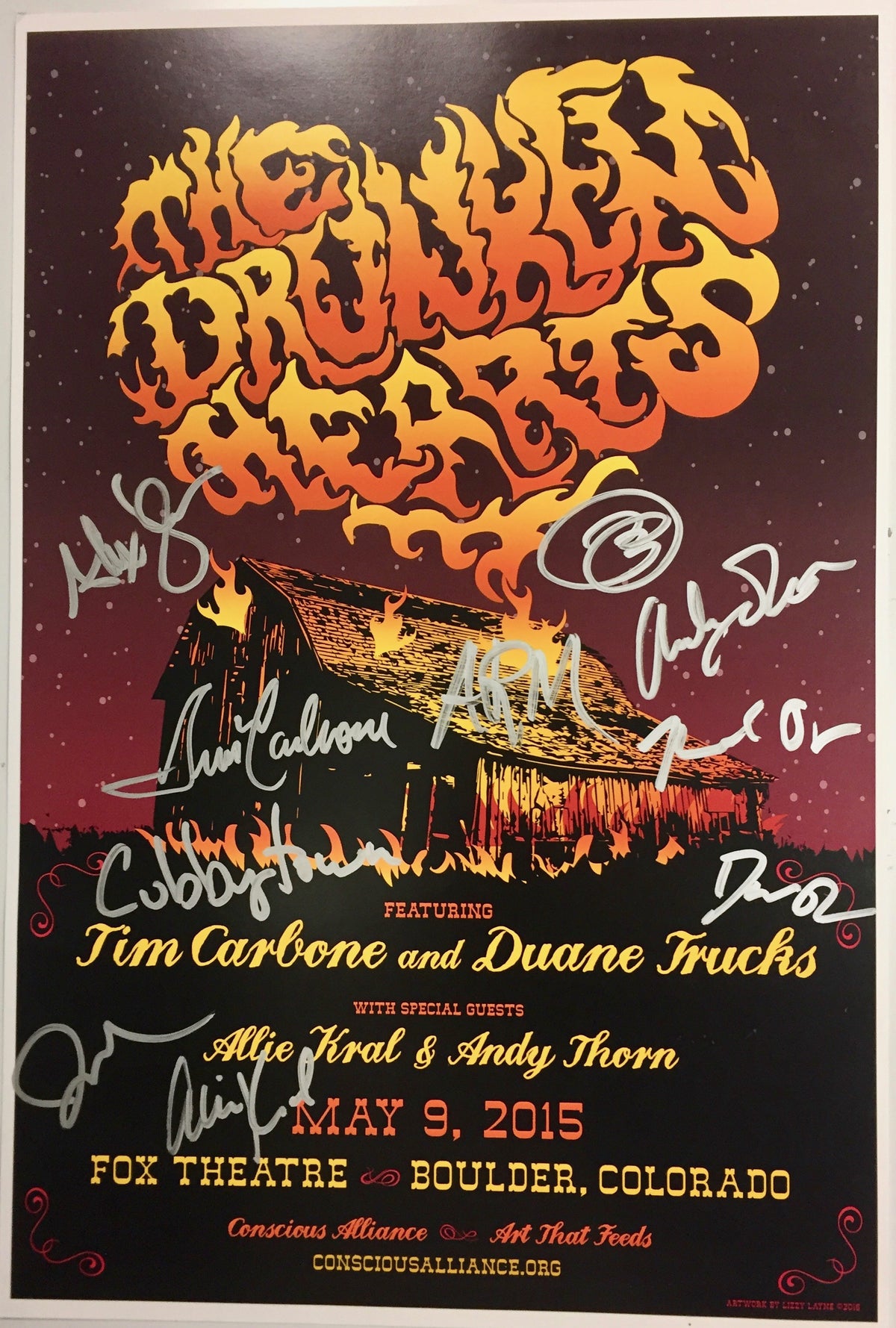 The Drunken Hearts Boulder - 2015