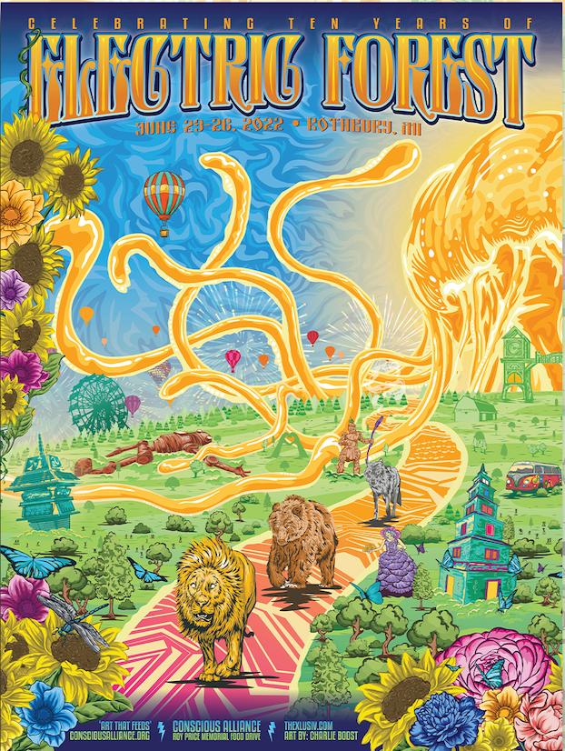 Electric Forest Festival - 2022 (Posters)