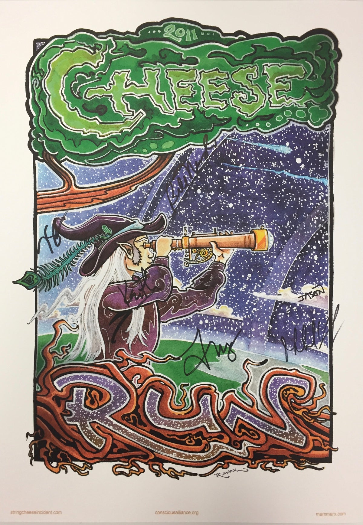 The String Cheese Incident Roots Run Deep - 2011 (3 Panels)