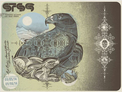 STS9 Red Rocks Amphitheatre - 2014 (2 Panel)