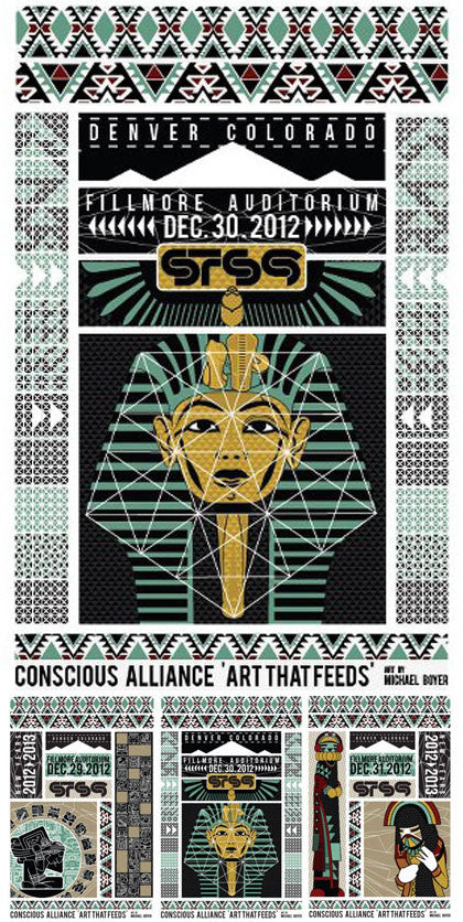 STS9 Denver - 2012 (3 Panel)
