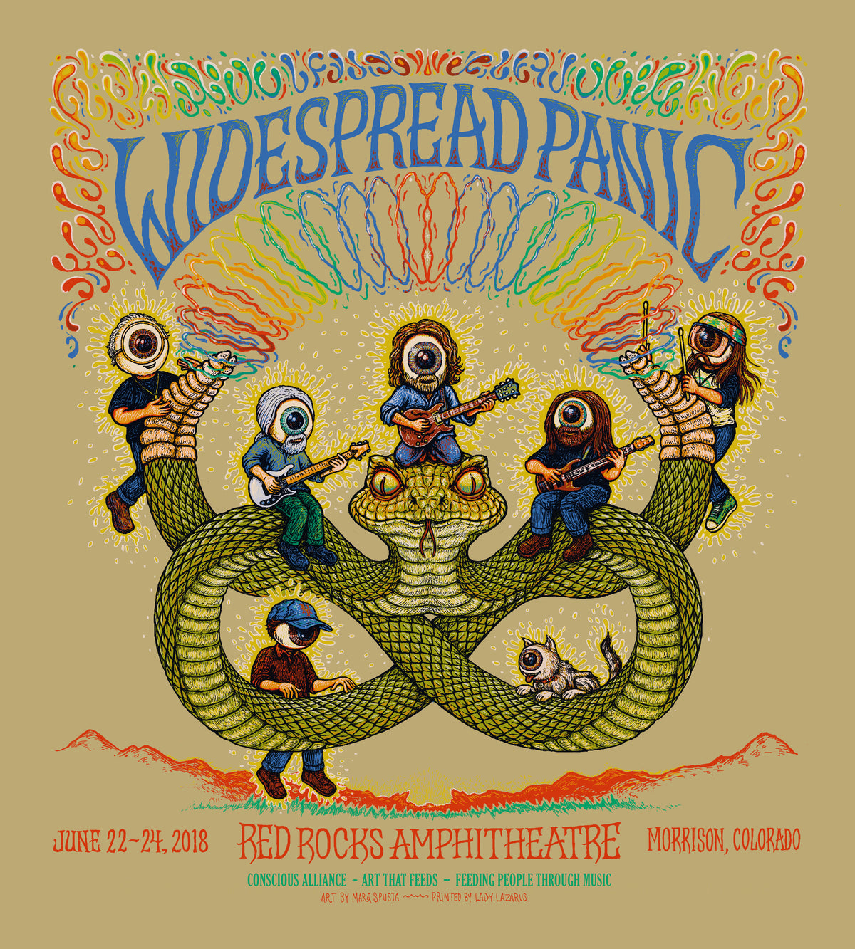 Widespread Panic Morrison - 2018