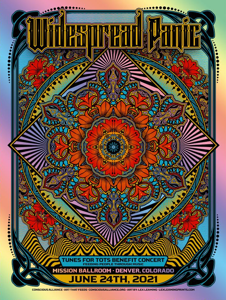 Widespread Panic Denver - 2021