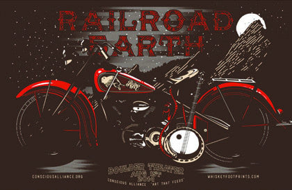 Railroad Earth Boulder - 2014 (Brown)