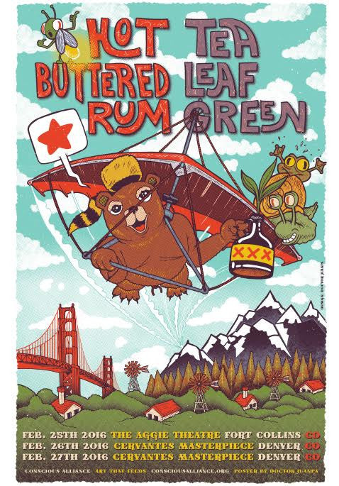 Hot Buttered Rum & Tea Leaf Green Colorado Run - 2016