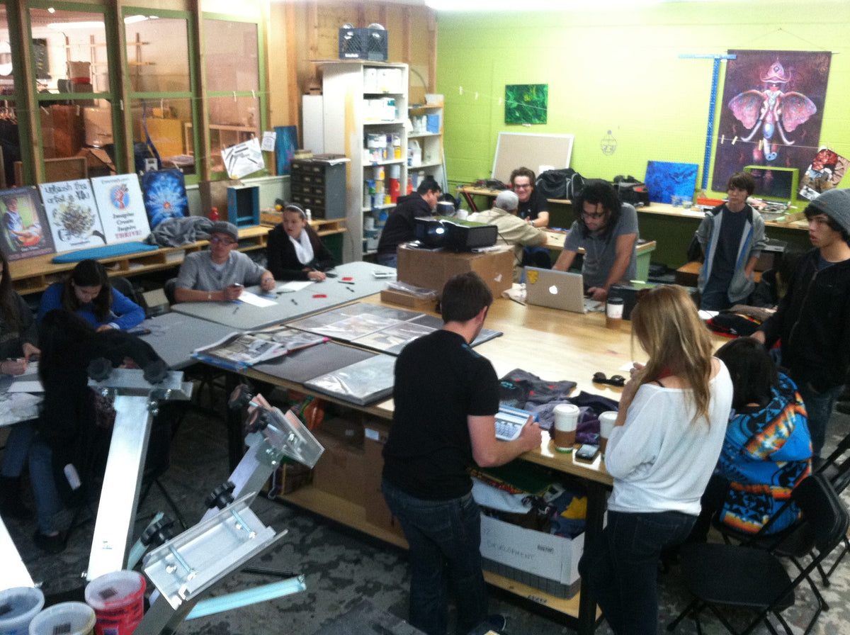Youth Screen Printing Workshop