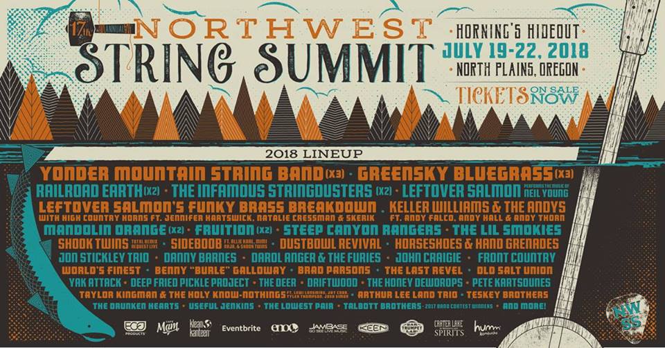 Northwest String Summit 'Art That Feeds' Auction & Pin