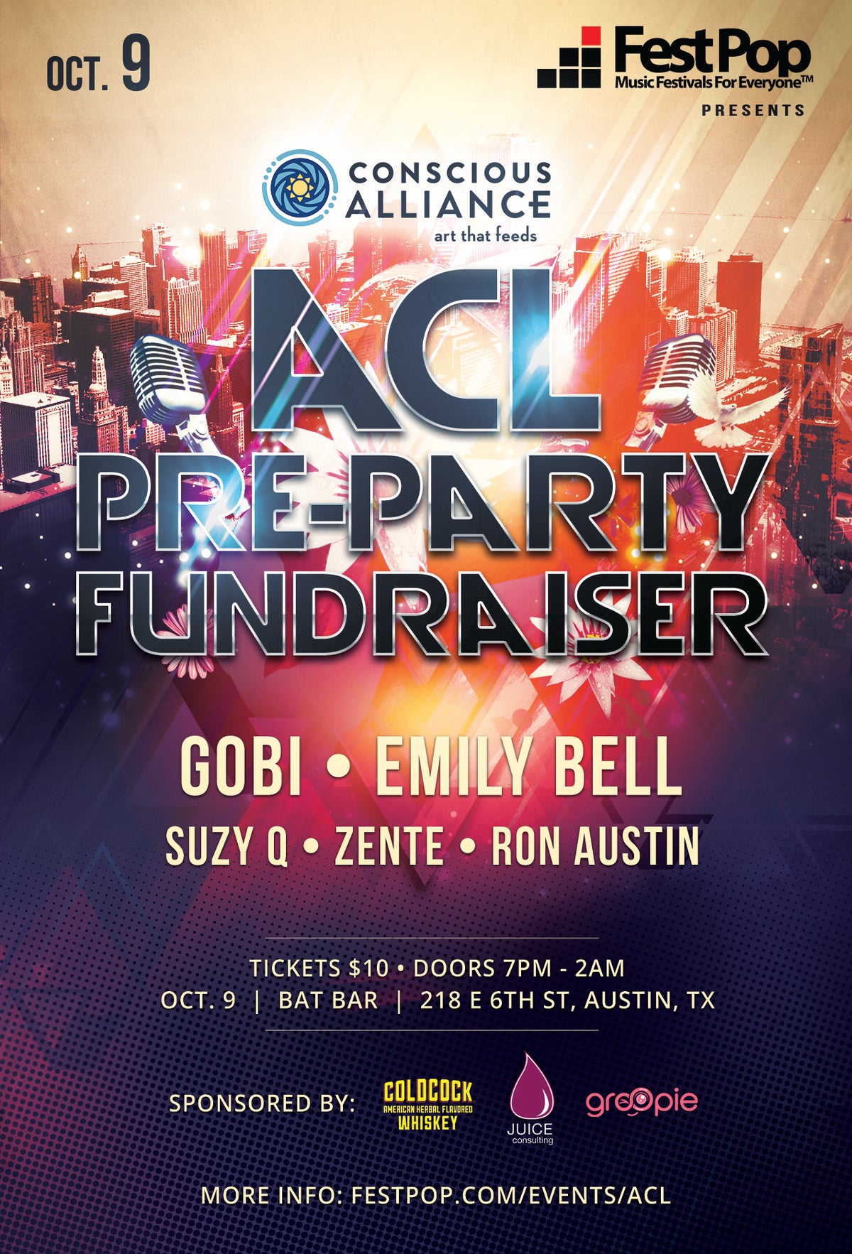 FestPop ACL Pre-Party Fundraiser