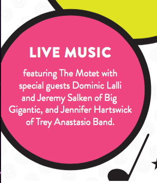 Join us for an afternoon of live music featuring The Motet and special guests, barbecue, cocktails and more!