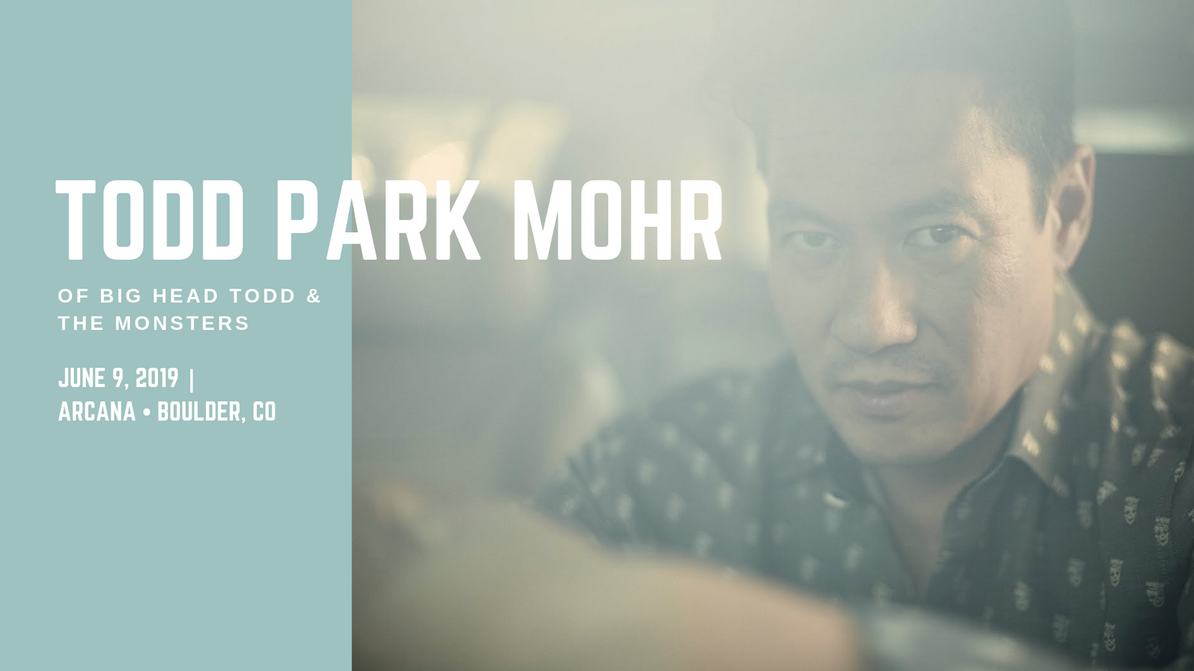 An Evening with Todd Park Mohr