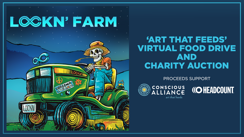 LOCKN' Farm Virtual Food Drive & Charity Auction