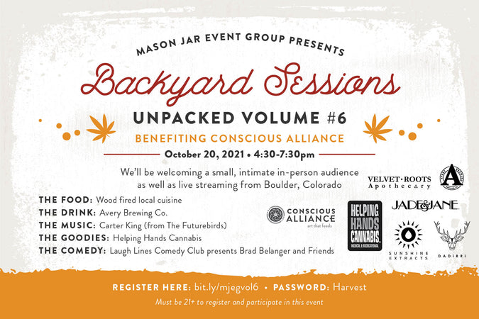 Mason Jar Event's Backyard Session