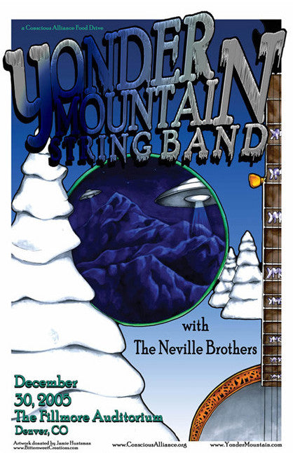 Yonder Mountain String Band Denver - 2005 (2 Panel Set)
