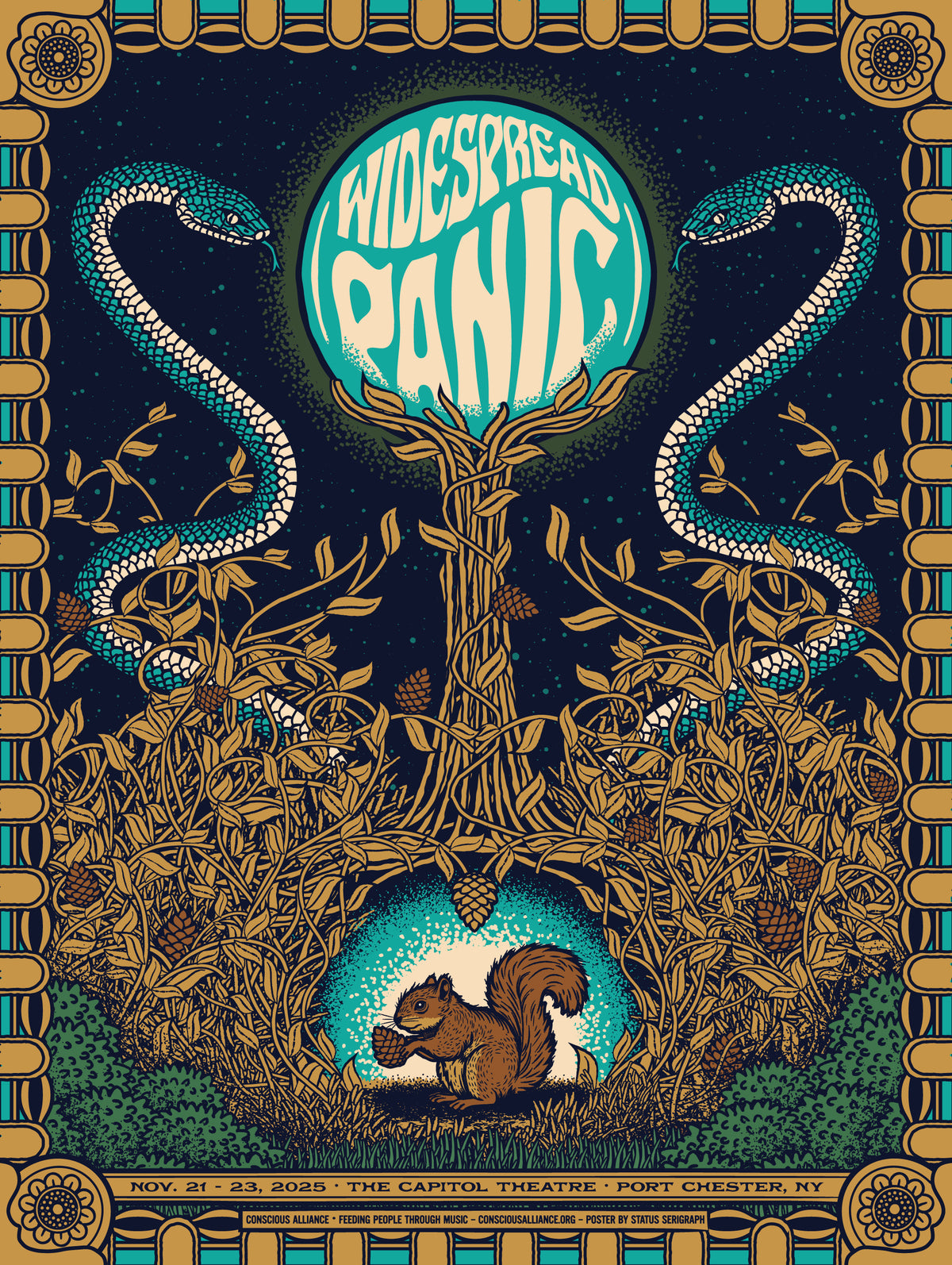 Widespread Panic - Port Chester, NY 2025 — Conscious Alliance