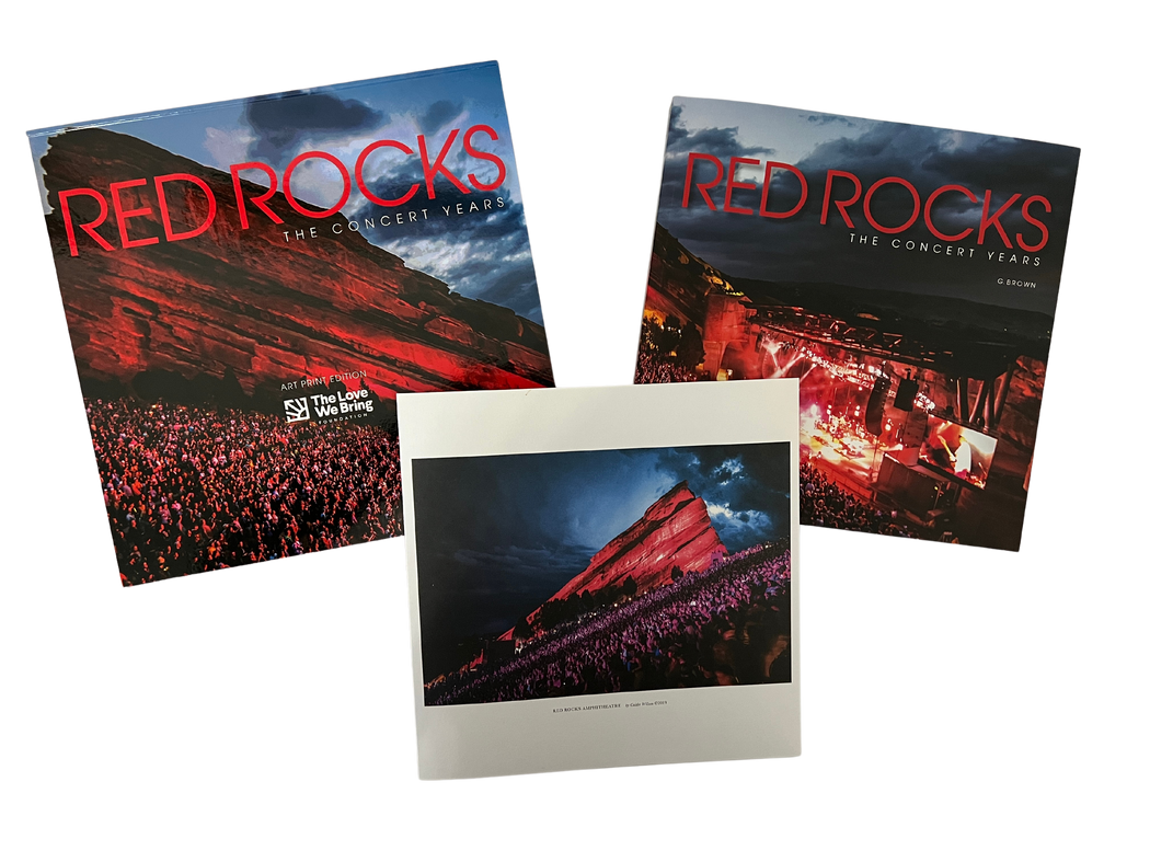 Red Rocks: The Concert Years Limited Art Print Edition in Clamshell Bo — Conscious Alliance red-rocks-the-concert-years-limited-art-print-edition-in-clamshell-bo-conscious-alliance