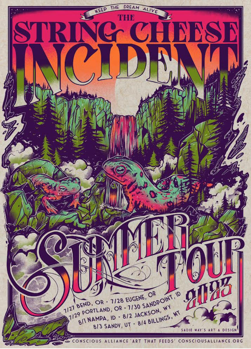 The String Cheese Incident - Summer Tour 2023 — Conscious Alliance
