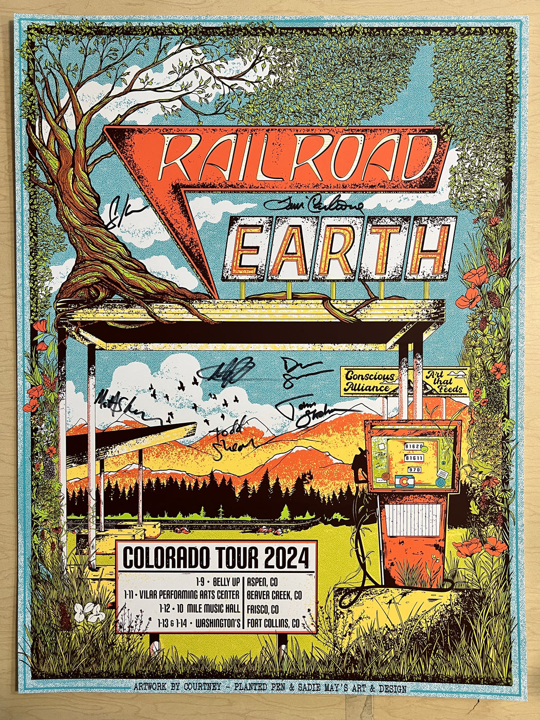 Railroad Earth Colorado Tour - 2024