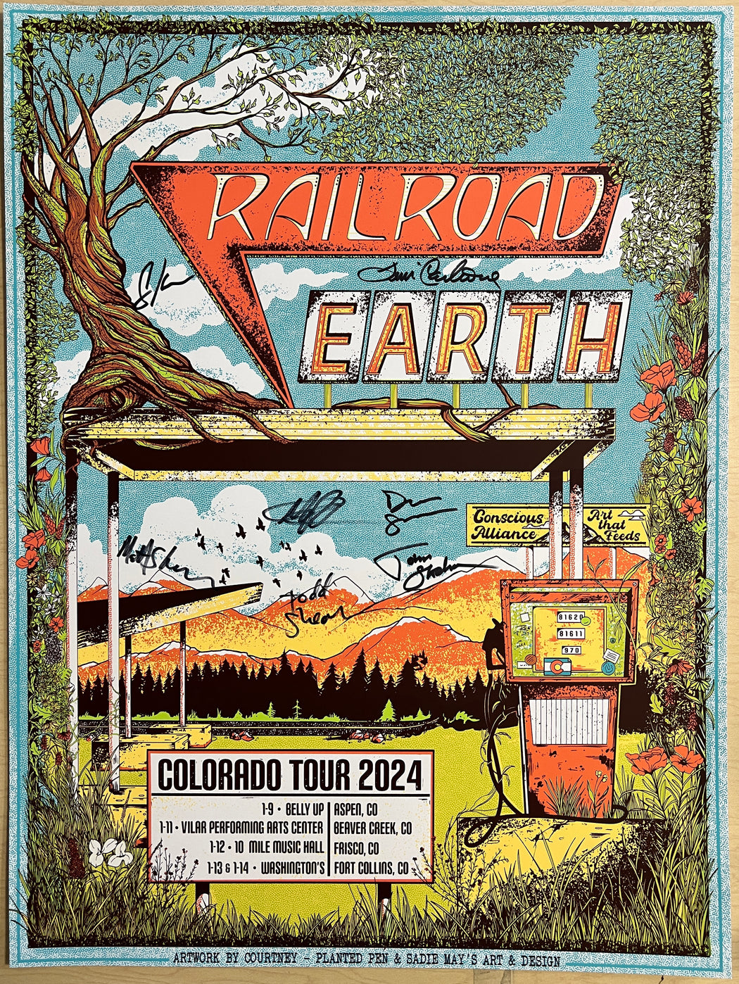 Railroad Earth Colorado Tour - 2024