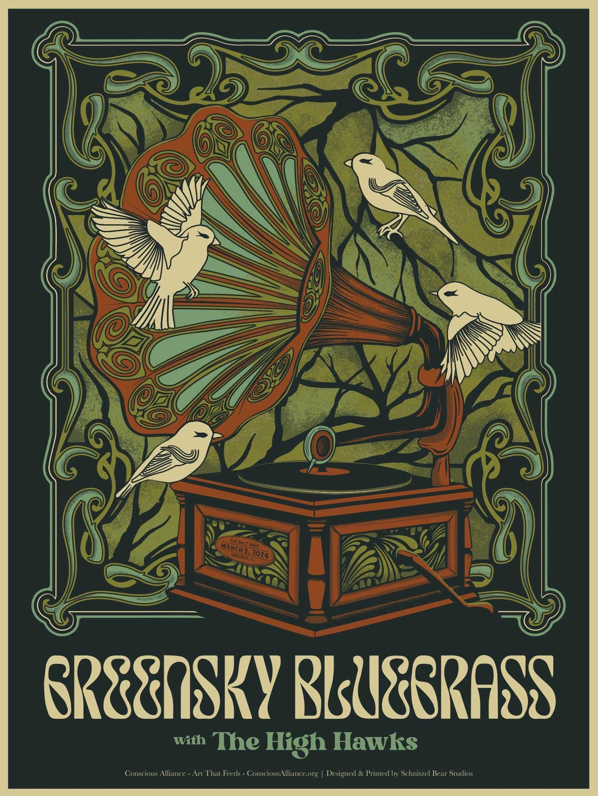 Greensky Bluegrass Chicago - 2024 — Conscious Alliance