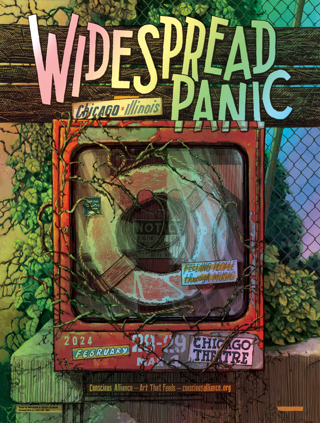 Widespread Panic Chicago 2025 โ Conscious Alliance