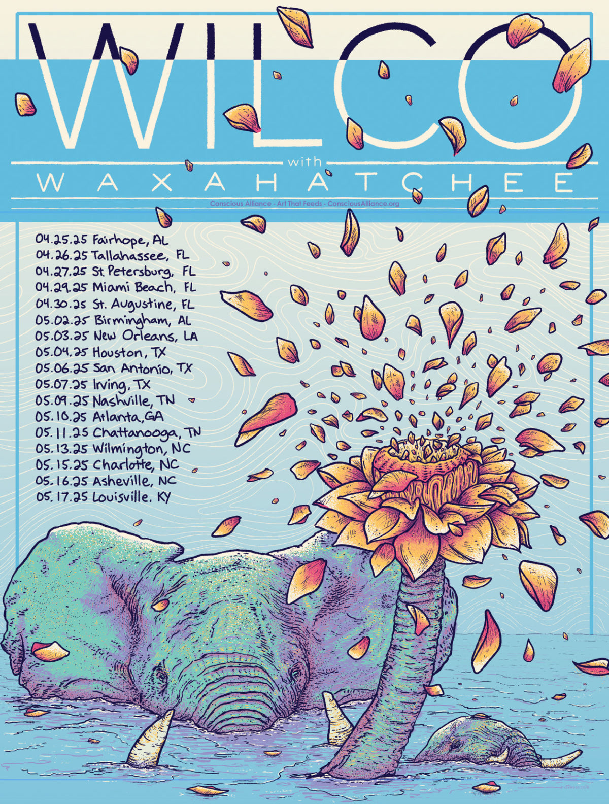 Wilco Spring Tour 2025 — Conscious Alliance