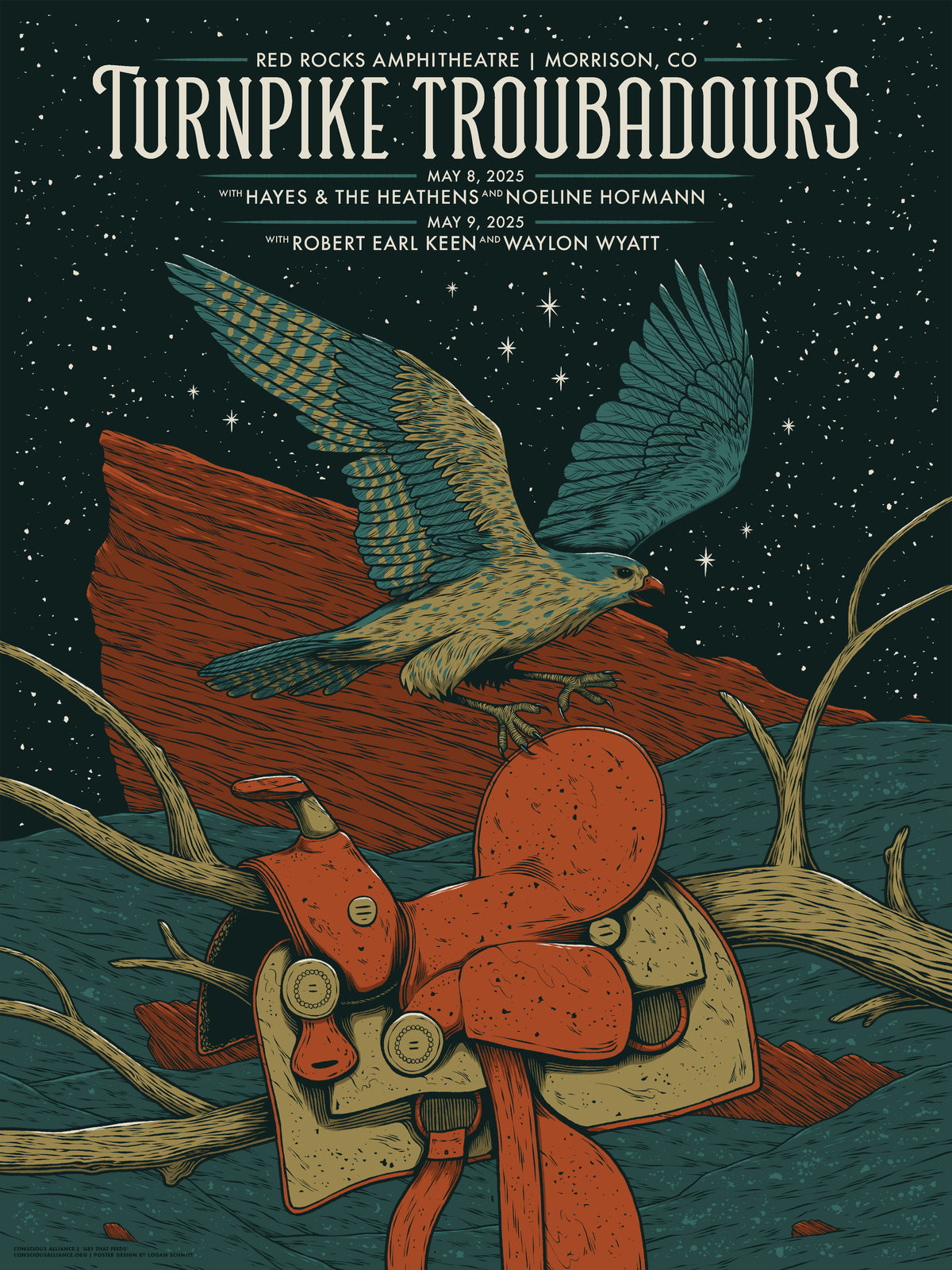 Turnpike Troubadours - Morrison 2025 — Conscious Alliance