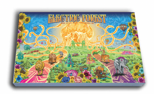 Electric Forest Festival - 2022 (Double Panel Canvas)