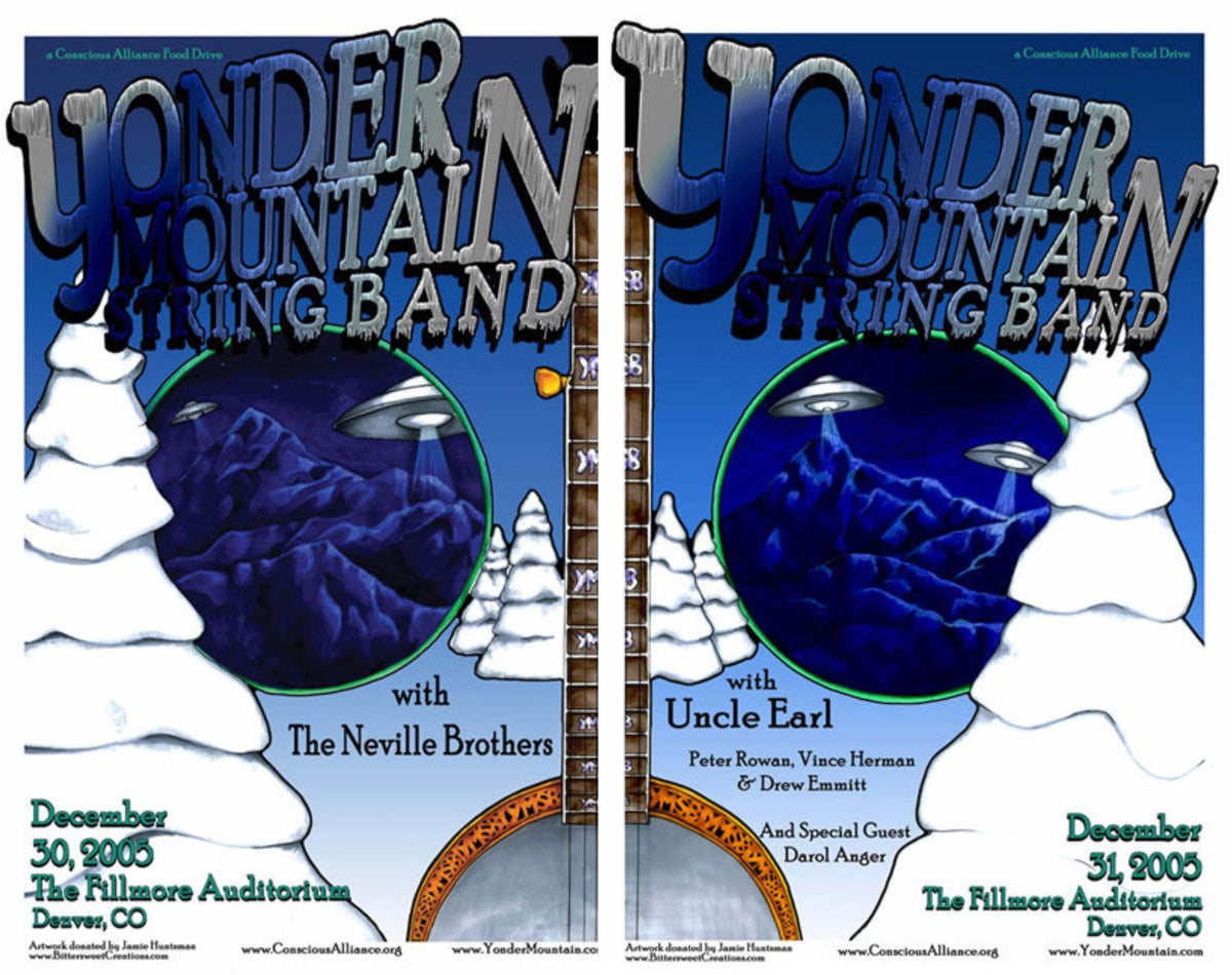 Yonder Mountain String Band - Denver 2005 (2 Panel Set)