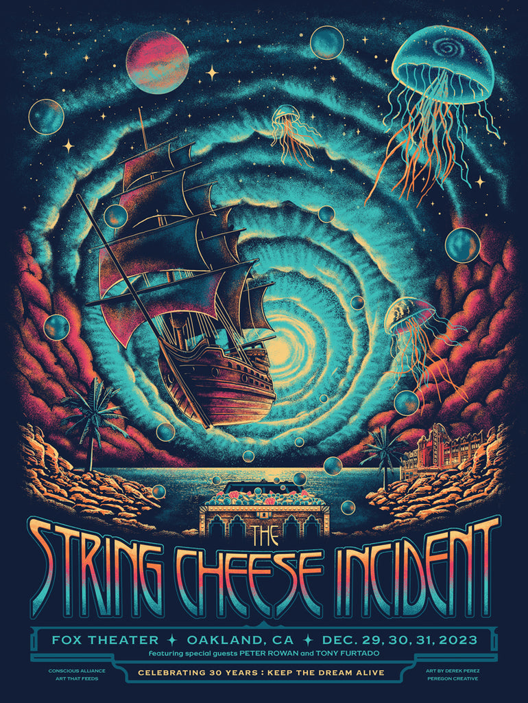 The String Cheese Incident Oakland - 2023 — Conscious Alliance