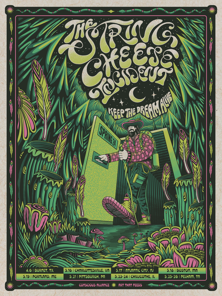 The String Cheese Incident - Spring Tour 2024 — Conscious Alliance The String Cheese Incident - Spring Tour 2024 — Conscious Alliance