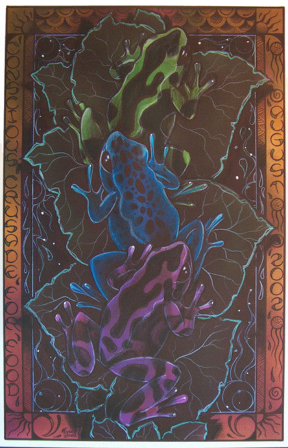 Three Frogs by Michael Everett