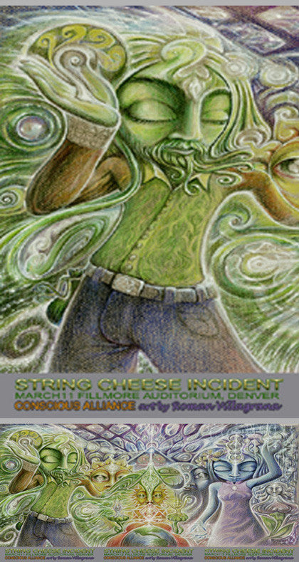 The String Cheese Incident Denver - 2004 (3 Panel)