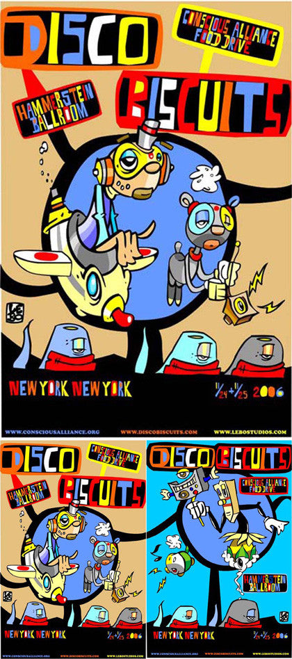 Disco Biscuits - NYC 2006 (2 Panel)