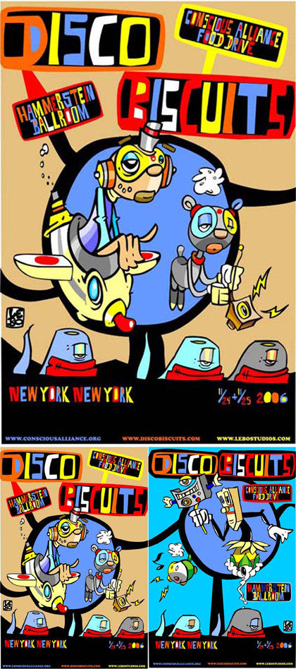 Disco Biscuits NYC - 2006 (2 Panel)