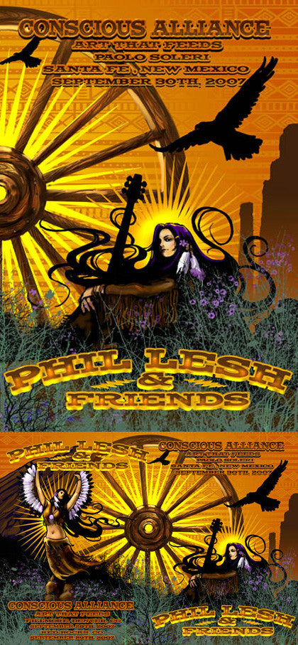 Phil Lesh and Friends - Denver / Morrison / Santa Fe 2007 (2 Panel)