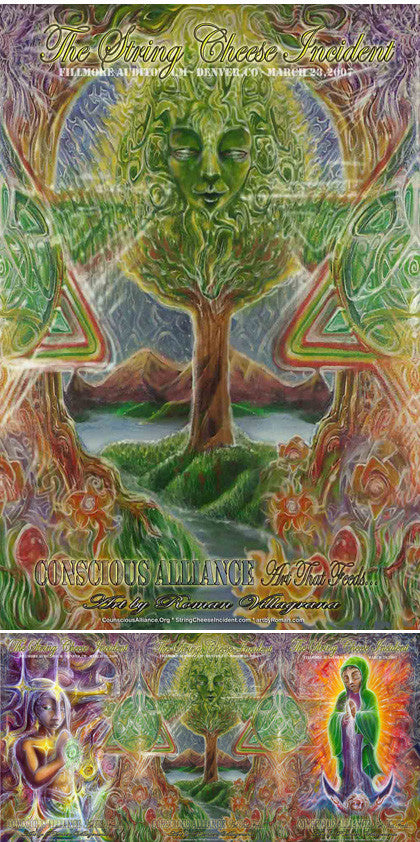 String Cheese Incident Denver - 2007 (3 Panel)
