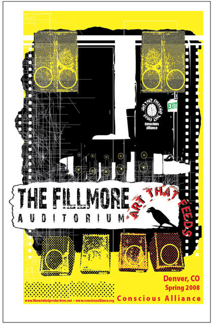 Fillmore Auditorium Food Drive - 2008