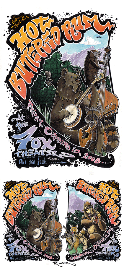 Hot Buttered Rum Boulder - 2008 (2 Panel)
